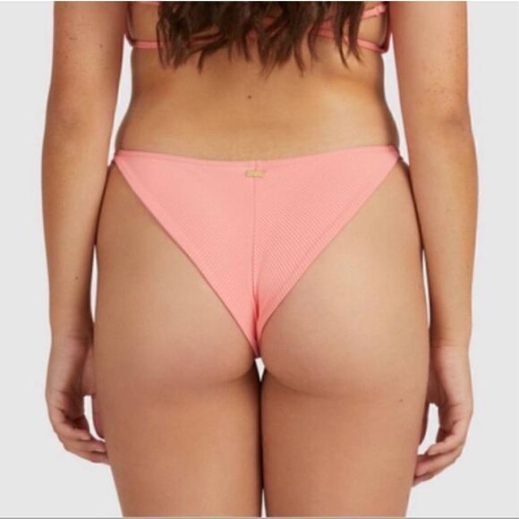 Roxy Mind of freedom cheeky coral bikini bottom, XL NWT - Picture 6 of 6